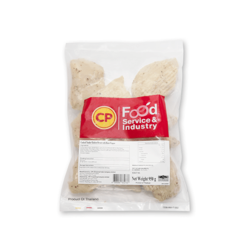 CP 嫩滑熟雞胸 (黑椒味) 950克