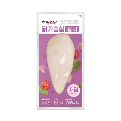 韓國Harim 即食雞胸(低鹽香蒜) 100克
