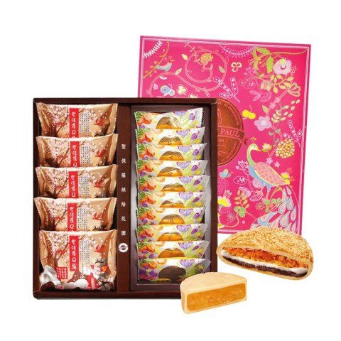 台灣聖保羅 Q鳳禮盒650克