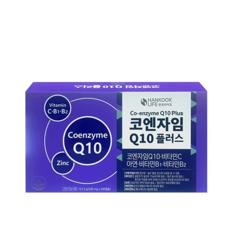 韓國Hankook Life Q10抗氧化維生素 127.2克	(240粒)