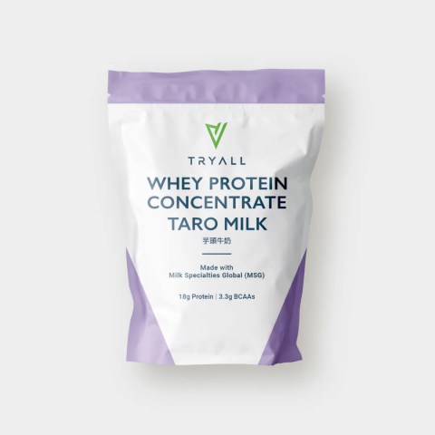 台灣Tryall 濃縮調味乳清蛋白 (芋頭牛奶味) 500克