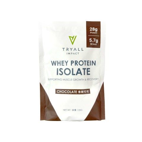 台灣Tryall 分離乳清蛋白(香醇可可味) 35克
