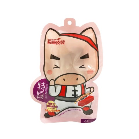 台灣快車肉乾 招牌特厚黑胡椒肉乾 85克