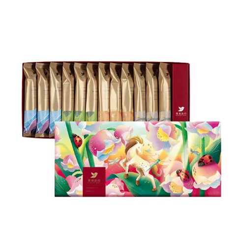 台灣青鳥旅行 2026春節 春光躍影經典蛋捲 禮盒A 12入